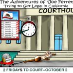 Joe Ferret drags Petition 2025-003 toward the courthouse as the countdown reaches two Fridays before the October 2 court hearing.